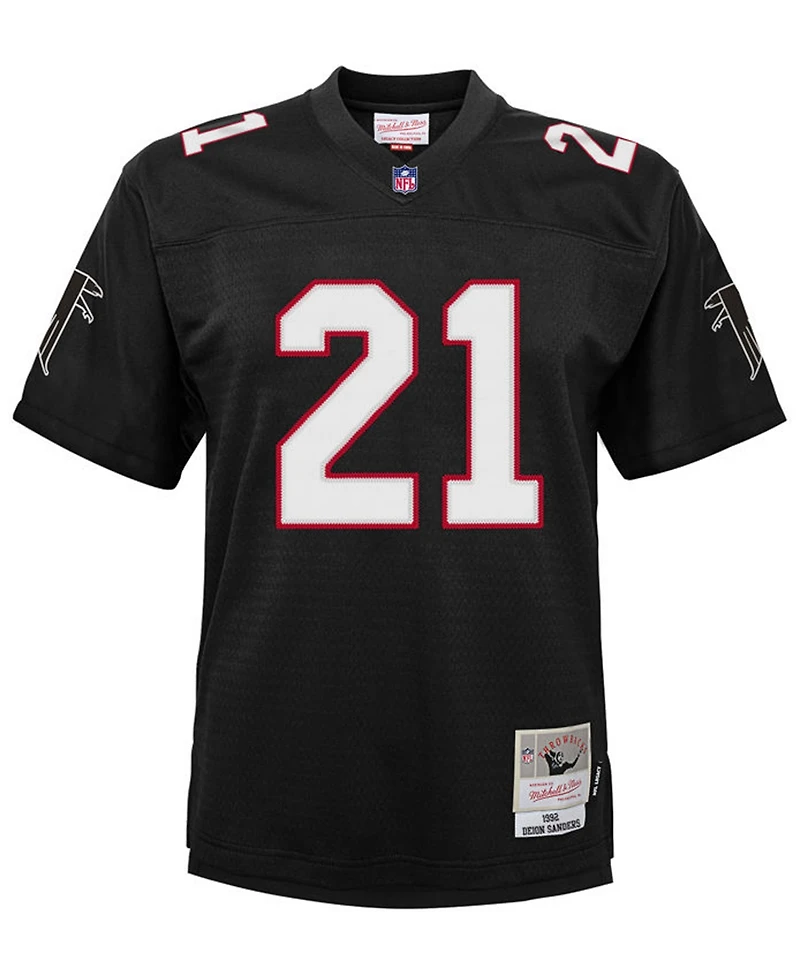 Mitchell & Ness Big Boys Deion Sanders Atlanta Falcons Legacy Retired Player Jersey