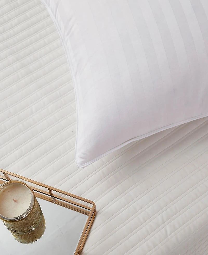 Blue Ridge Siberian White Down 500 Thread Count Cotton Damask Pillow