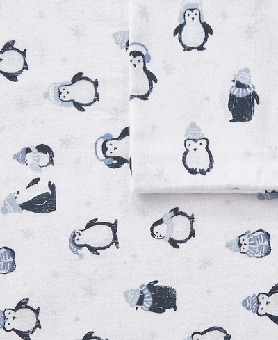 Intelligent Design Novelty Printed Flannel 3-Pc. Sheet Set