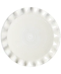 Coton Colors by Laura Johnson Signature White Ruffle Cake Stand