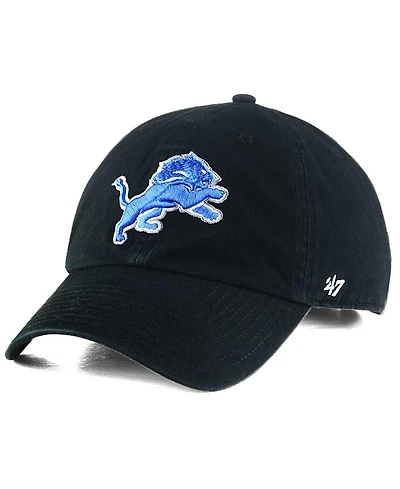 '47 Brand Detroit Lions Clean Up Strapback Cap