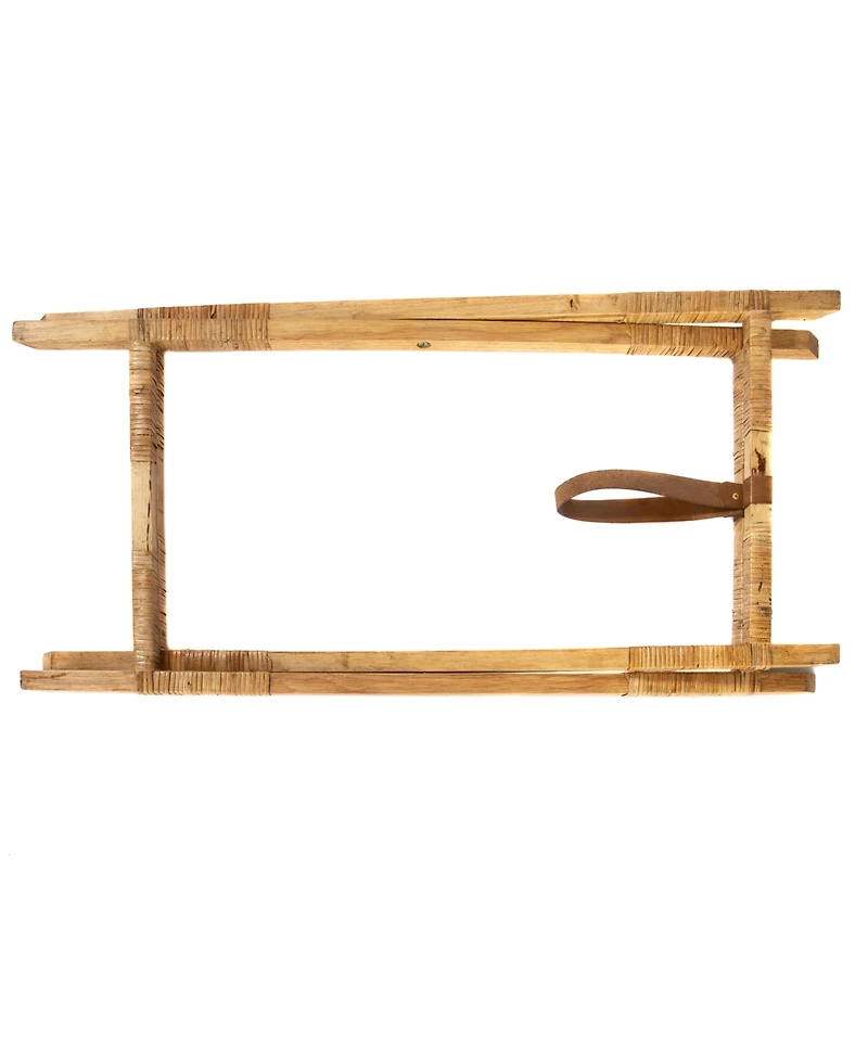 Artifacts Trading Company Rattan Butler Tray/Table