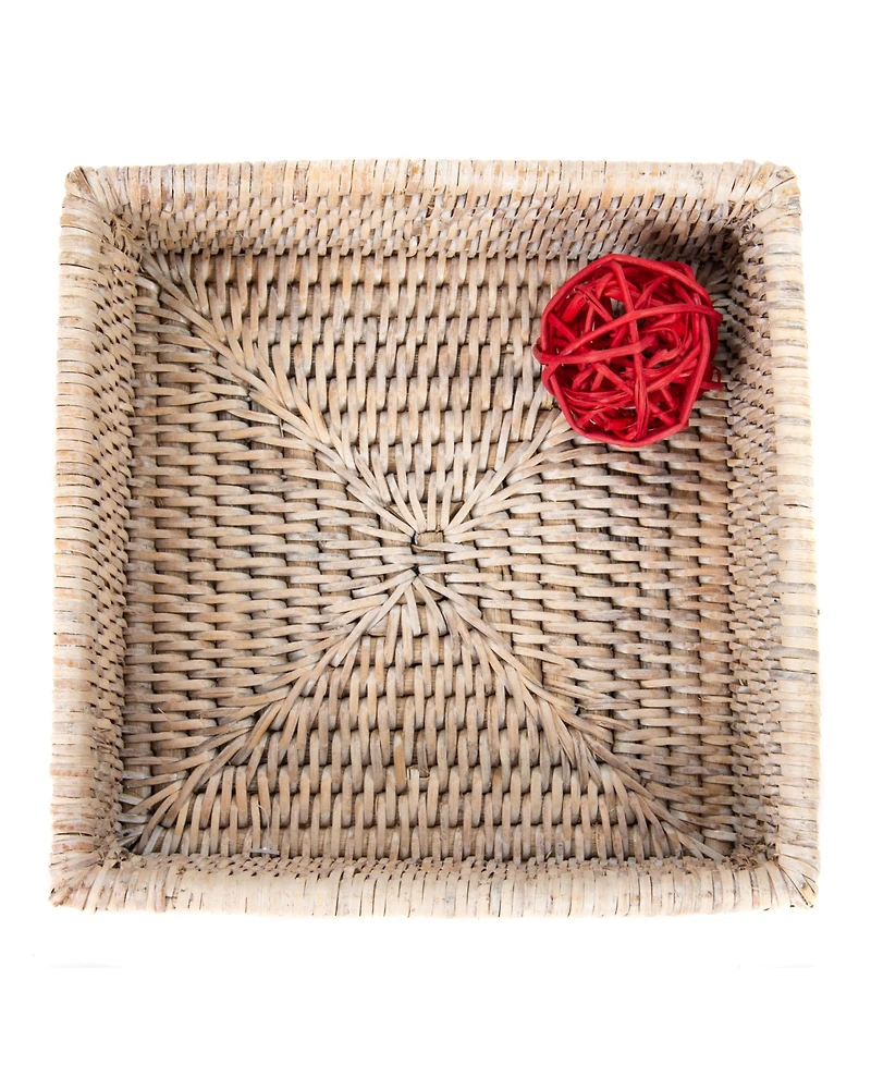 Artifacts Trading Company Rattan Luncheon Napkin Holder