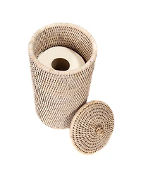 Artifacts Rattan Double Toilet Roll Holder