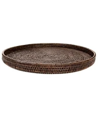 Artifacts Trading Company Rattan Round Tray Collection