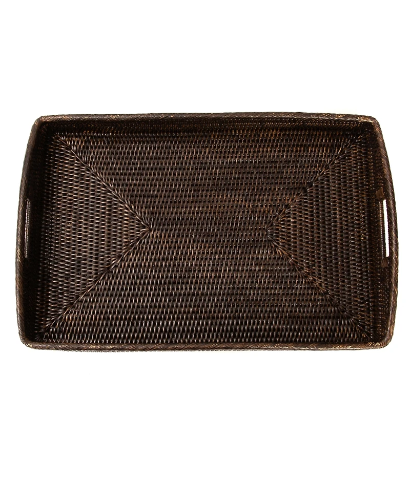Artifacts Rattan Rectangular Serving Tray