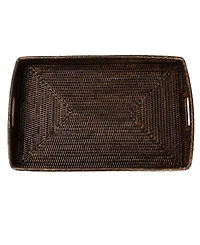 Artifacts Rattan Rectangular Serving Tray