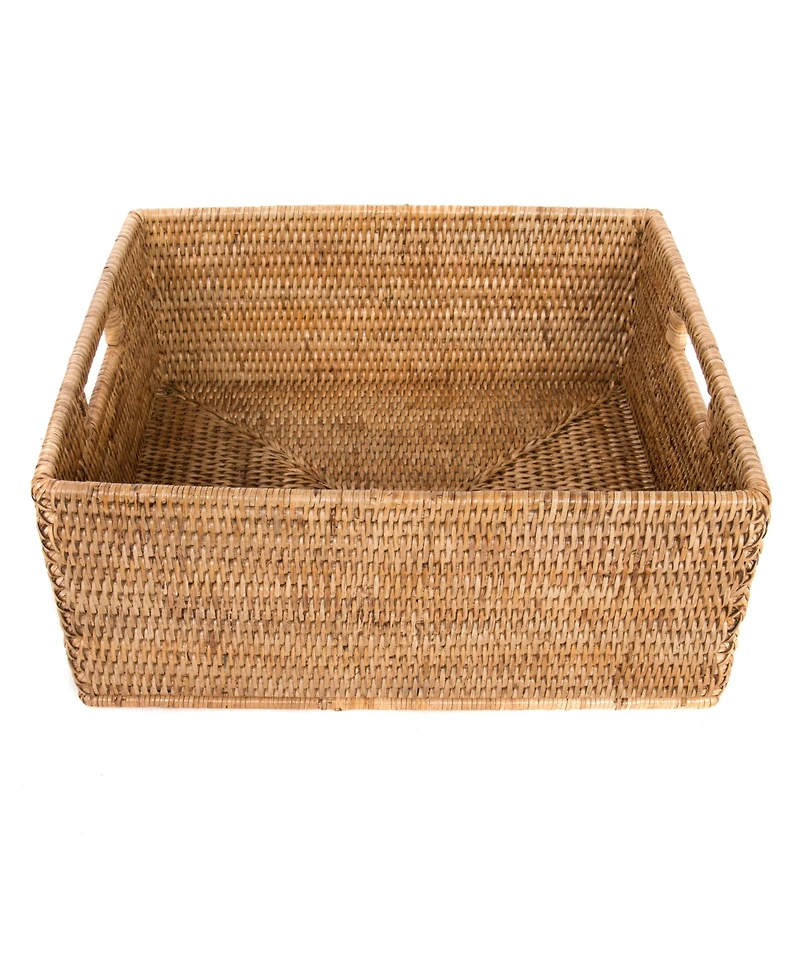 Artifacts Rattan Rectangular Storage Basket