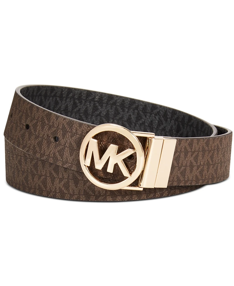 Michael Kors Reversible Logo with Buckle Belt