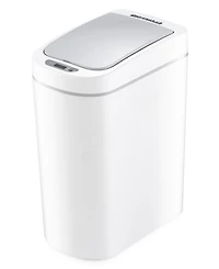 Ninestars Bathroom Automatic Infrared Motion Sensor Trash Can, 1.8 Gal 7L, Abs Plastic Trash can