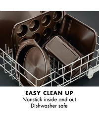 Circulon Symmetry Nonstick Chocolate Brown 5-Pc. Bakeware Set