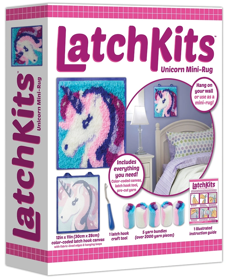 Latch Kits Unicorn Mini-Rug