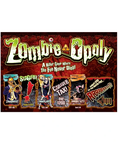 Late for the Sky Zombie-Opoly Game