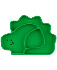 Bumkins Baby Boys Dinosaur Silicone Suction Grip Dish
