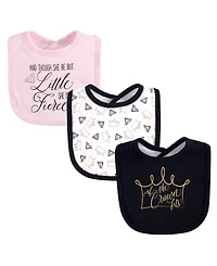 Yoga Sprout Cotton Drooler Bibs, 3-Pack
