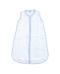 Hudson Baby Boys Sleeveless Cotton Muslin Wearable Blanket