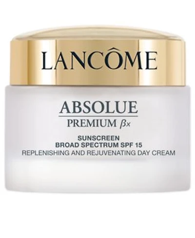 Lancome Absolue Premium Bx Cream Absolute Replenishing Cream Spf 15 Sunscreen Collection
