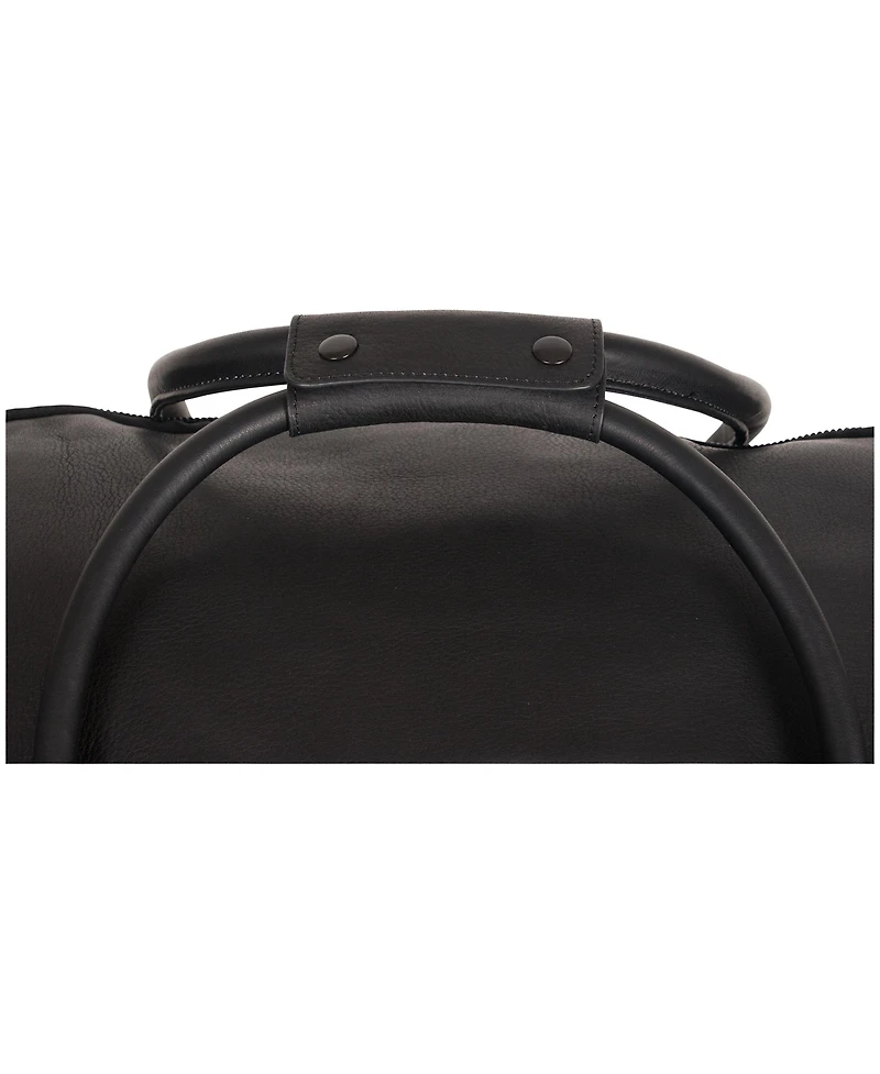 Colombian Leather 20" Single Compartment Top Load Travel Duffel Bag