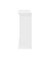 Southern Enterprises Anika Marble Tiled Electric Fireplace