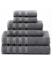 American Soft Linen Edison 100% Cotton Luxury 6-Piece Towel Set
