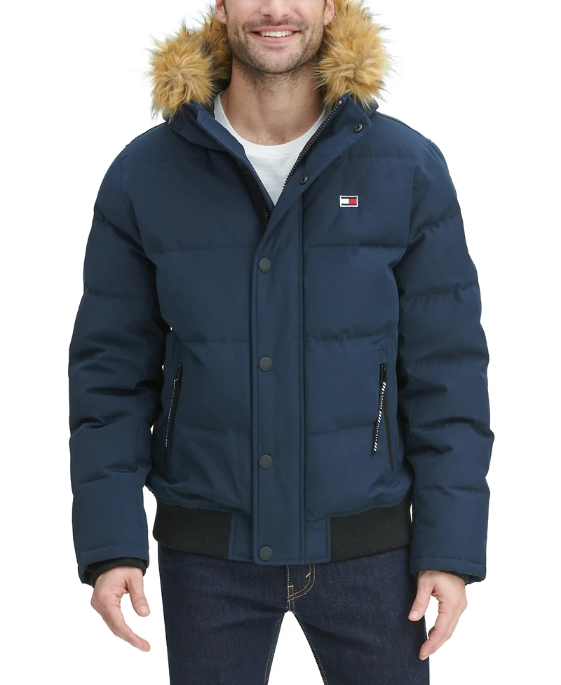 Tommy Hilfiger Men's Short Snorkel Coat, Created for Macy's