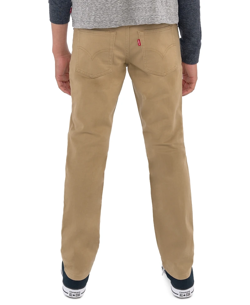 Levi's Little Boys 511 Slim Fit Five-Pocket Sueded Pants