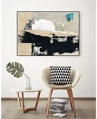 Giant Art 14" x 11" Modern Collage Vi Art Block Framed Canvas
