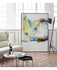 Giant Art 14" x 11" Abstract Terrain I Art Block Framed Canvas