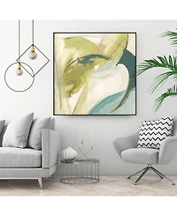 Giant Art 30" x 30" Vertigo Note Ii Art Block Framed Canvas