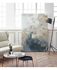 Giant Art 40" x 30" Ocean Splash Ii Version Museum Mounted Canvas Print