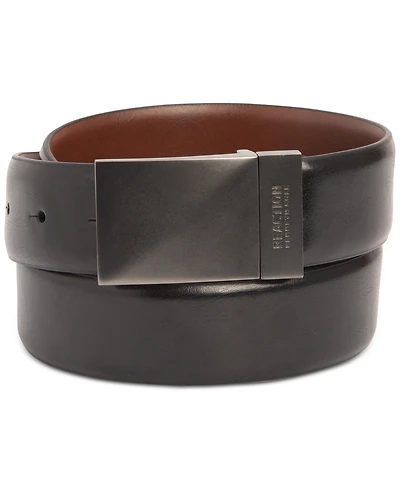 Kenneth Cole Reaction Men's Stretch Reversible Plaque Belt