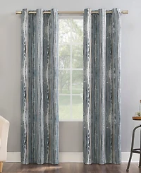Allegory Abstract Painting Blackout Grommet Curtain Panel