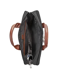 Mcklein Southport 17" Nylon Dual-Compartment Laptop Tablet Briefcase
