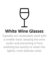 Marquis Moments White Wine Glasses, Set of 8