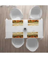 Ambesonne Country Place Mats, Set of 4