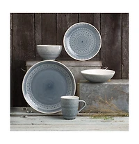 Euro Ceramica Fez 20 Pc. Dinnerware Set, Service for 4