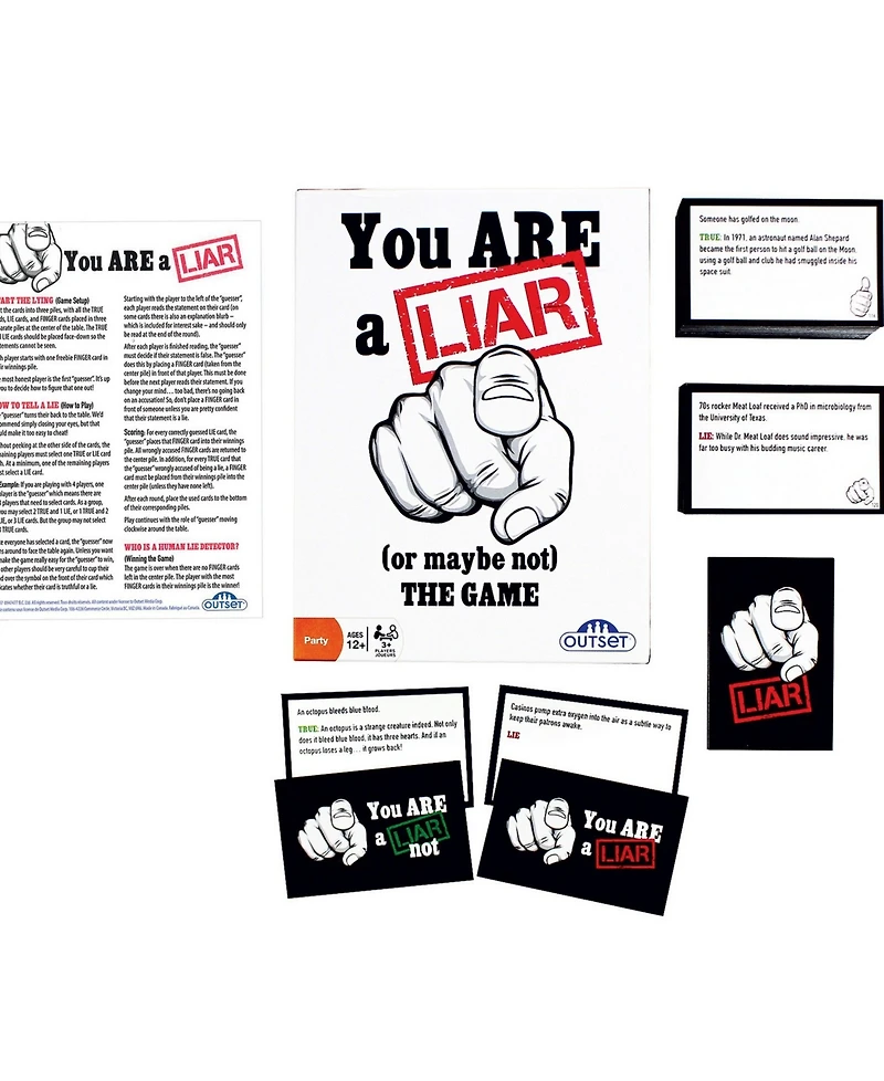Outset Media You Are A Liar or Maybe Not The Game