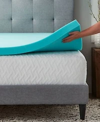 Lucid Dream Collection 3 Gel Foam Mattress Toppers