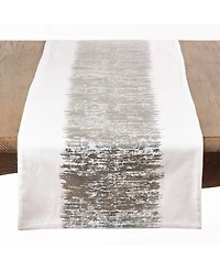 Saro Lifestyle Banded Design Runner 72-Inch