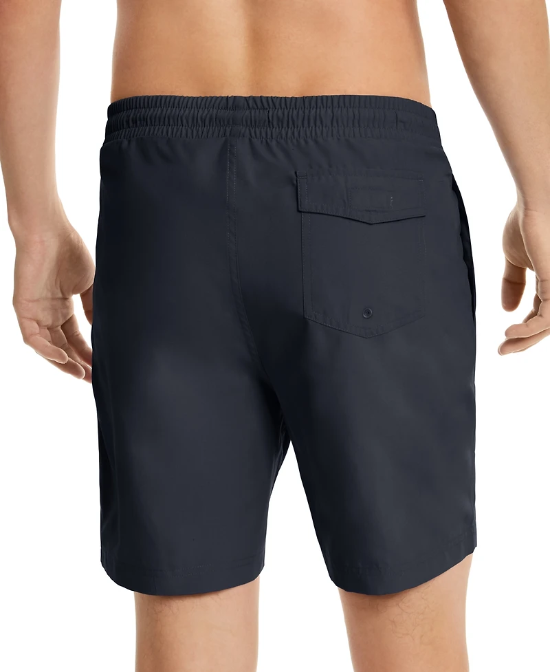Club Room Men's Quick-Dry Performance Solid 7" Swim Trunks