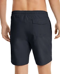 Club Room Men's Quick-Dry Performance Solid 7" Swim Trunks