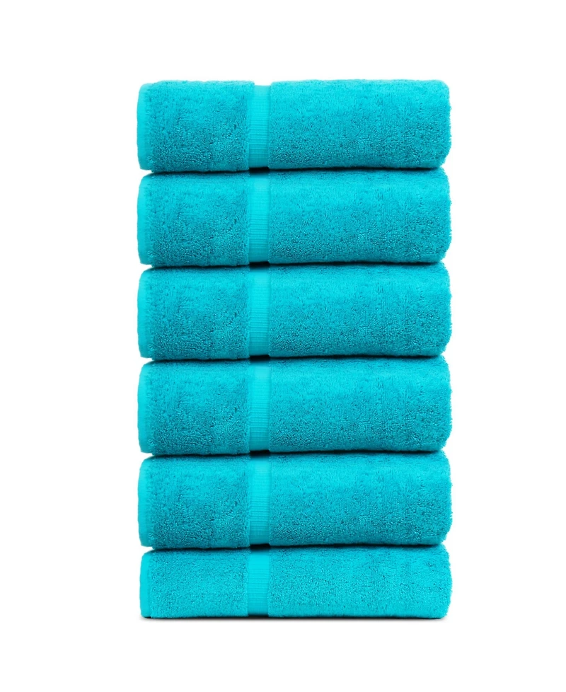 Bc Bare Cotton Luxury Hotel Spa Towel Turkish Hand Towels, Set of 6