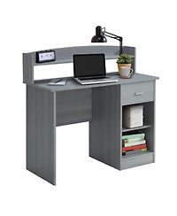 Techni Mobili Office Desk w/ Hutch