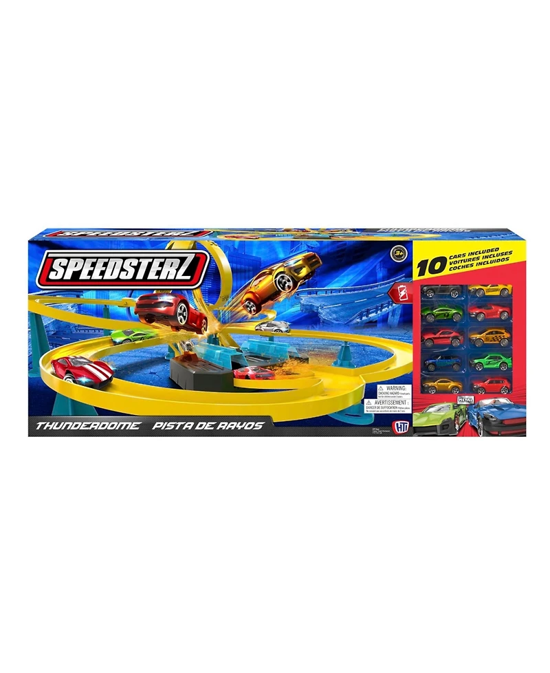 Speedsterz Thunder dome Stunt Race Track Play Set