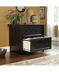 Sauder Edge Water File Cabinet, Estate finish