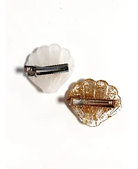 Soho Style Seashell Hair Clip Duo