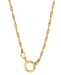 Floating Heart Pendant in 10k Yellow Gold with 12k Rose and Green Gold