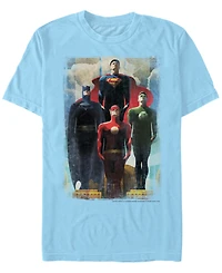 Fifth Sun Dc Men's Justice League Legends Short Sleeve T-Shirt