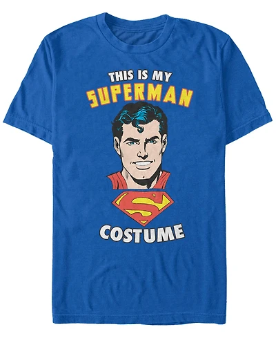 Fifth Sun Superman Costume Men's Short Sleeve T-shirt