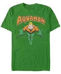 Fifth Sun Dc Men's Aquaman Dive Short Sleeve T-Shirt